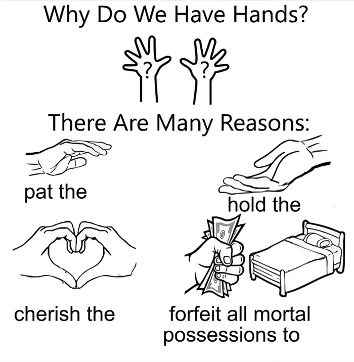 Why Do We Have Hands Meme Template — Kapwing