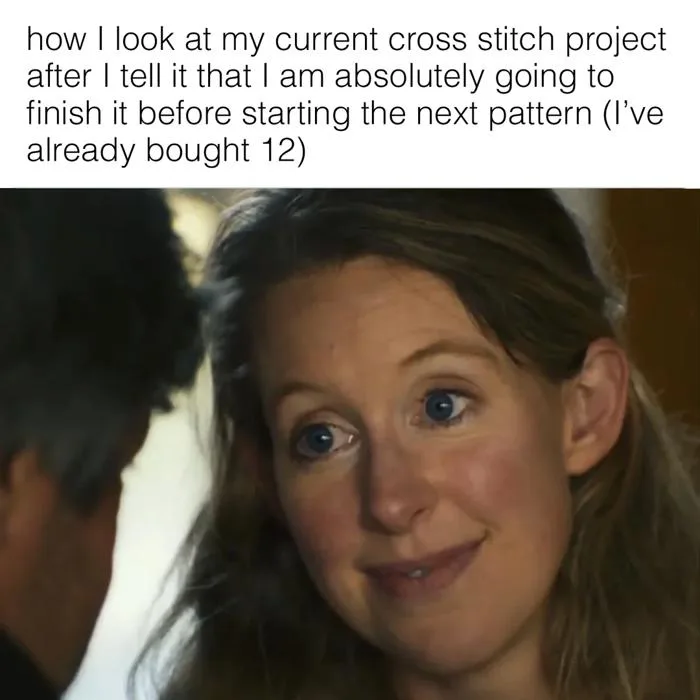 [PIC][MEME] Why would I deceive you? There's no reason for me to do that :  r/CrossStitch