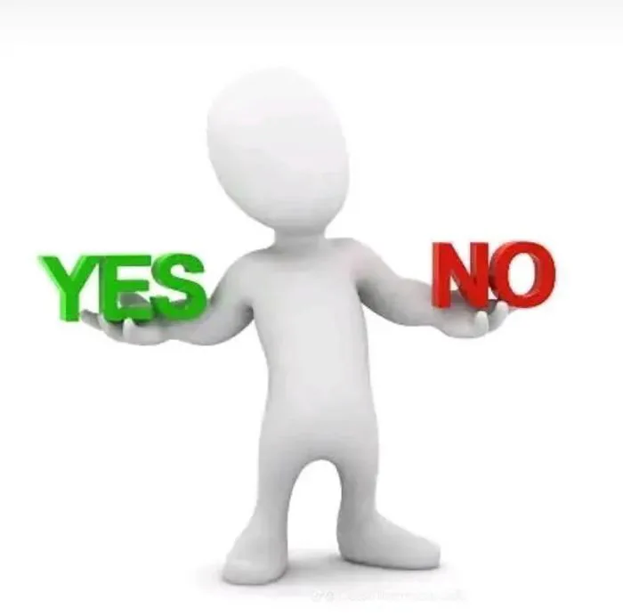 Yes or No? (TikTok Photo Slide)