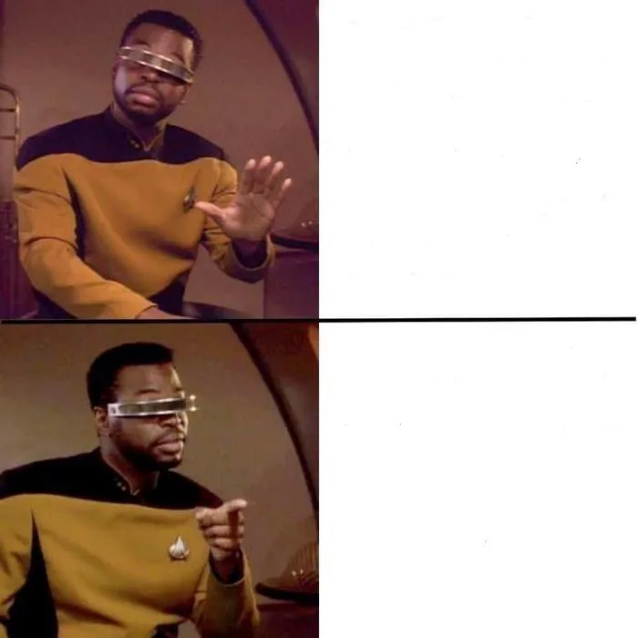 LaVar Burton No Yes Meme Generator - Imgflip