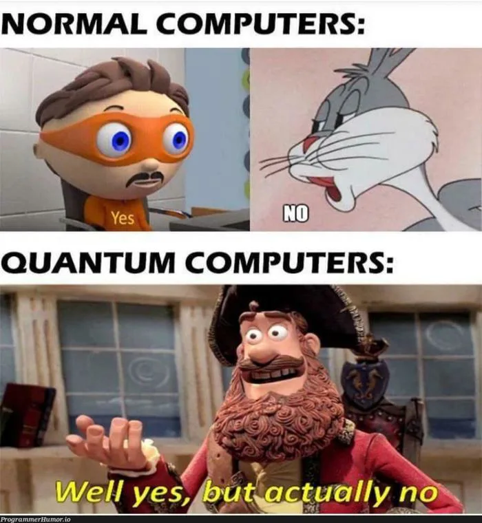 Yes? No? Well I donno. · ProgrammerHumor.io