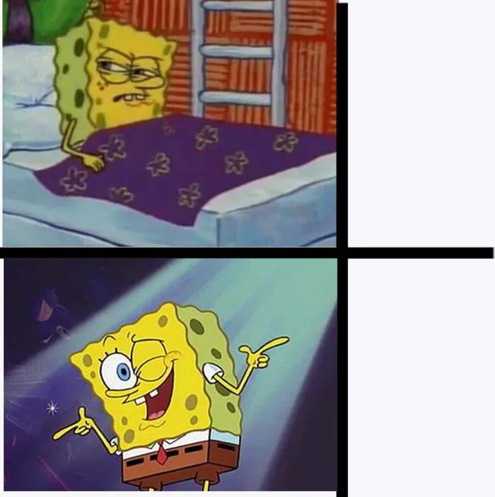 Spongebob yes no Meme Generator